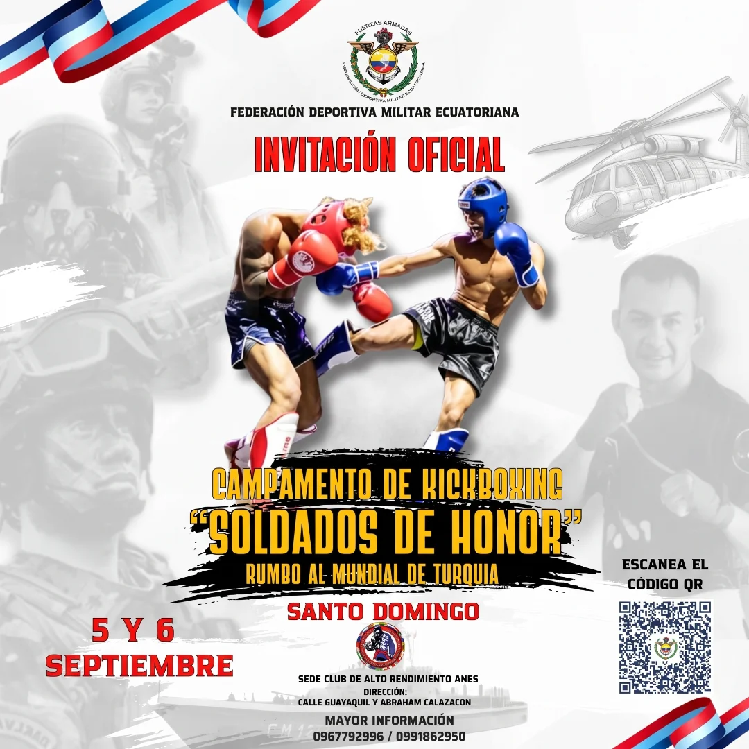 CAMPAMENTO DE KICKBOXING SOLDADOS DE HONOR RUMBO AL MUNDIAL DE TURQUIA